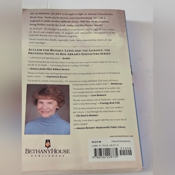 Beverly Lewis Books Bundle of 3. The Covenant. The Prodigal. The Sacrifice - Picture 8 of 10
